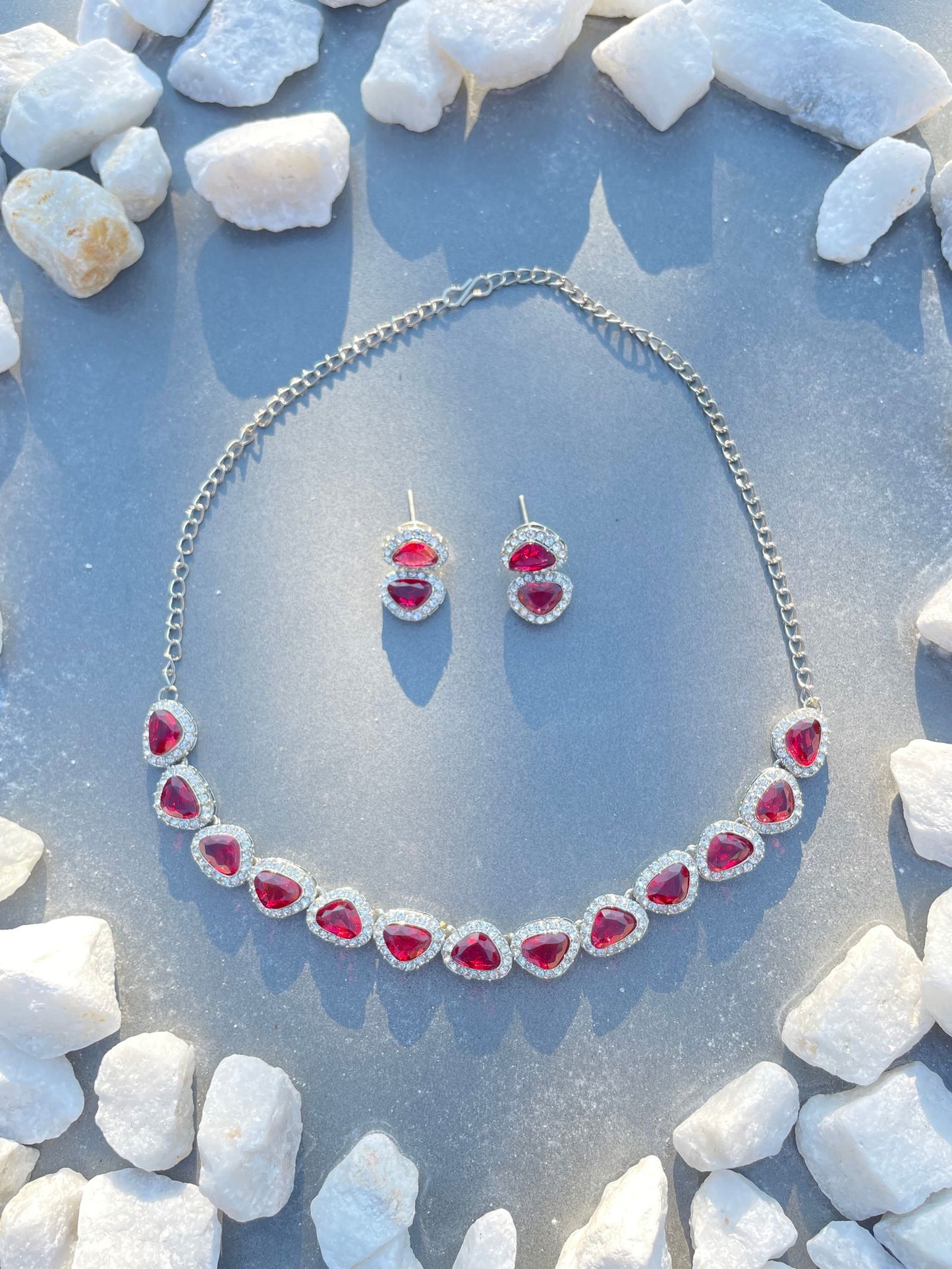 Divine Necklace Set - Stone Stories