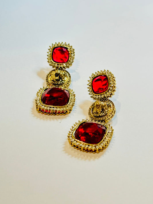 Fauna Fantasy Rani Pink Earring - Stone Stories