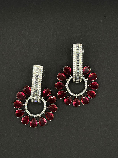 Ruby Elegance Earring - Stone Stories