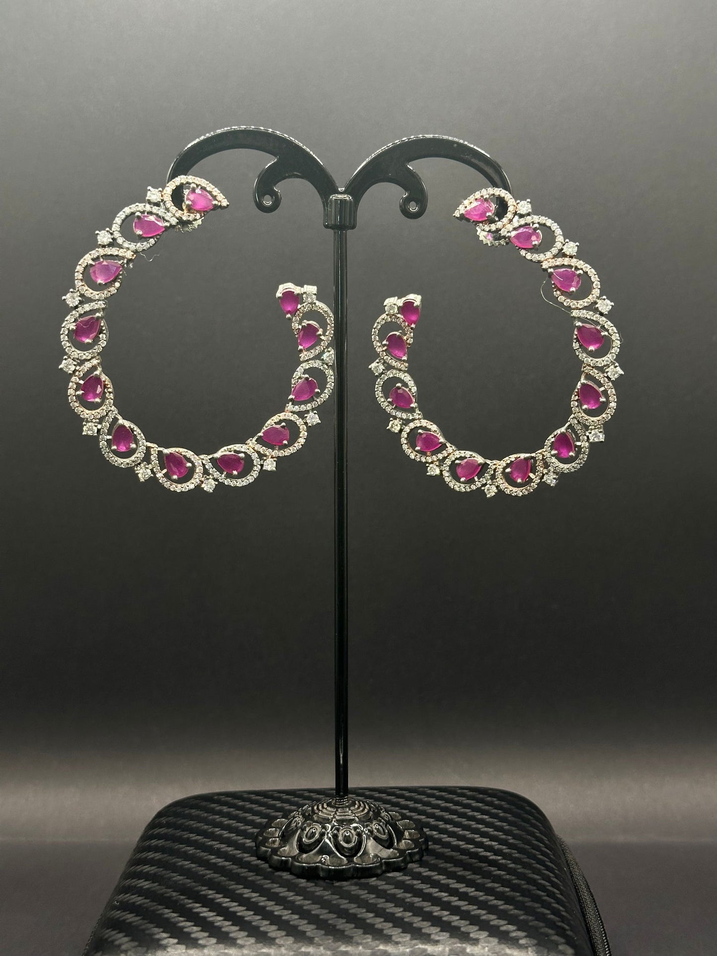 Ruby Ring Earring - Stone Stories